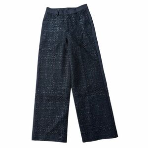 ArdenCode Black Tweed Wide Leg Pants